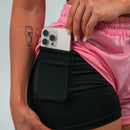 Short Fitness 2 em 1 Dry Fit com Bolso Para Celular